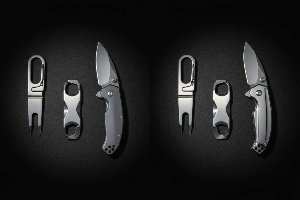 Titanium vs Stainless Steel: Which Is Better for EDC?
