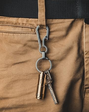Titanium Keychain