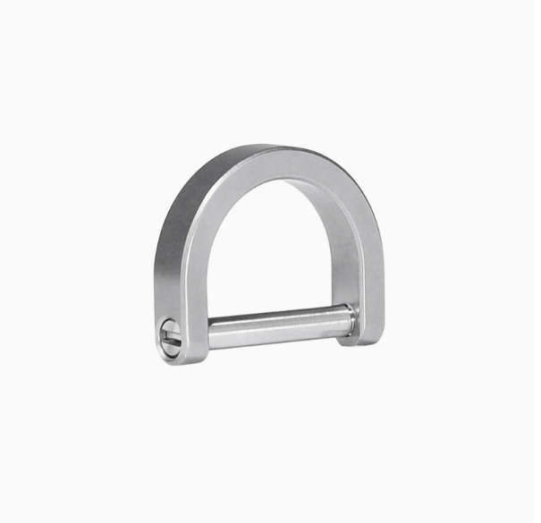Titanium D-Ring Shackle Key Fob Connector – Horseshoe Screw Pin Buckle