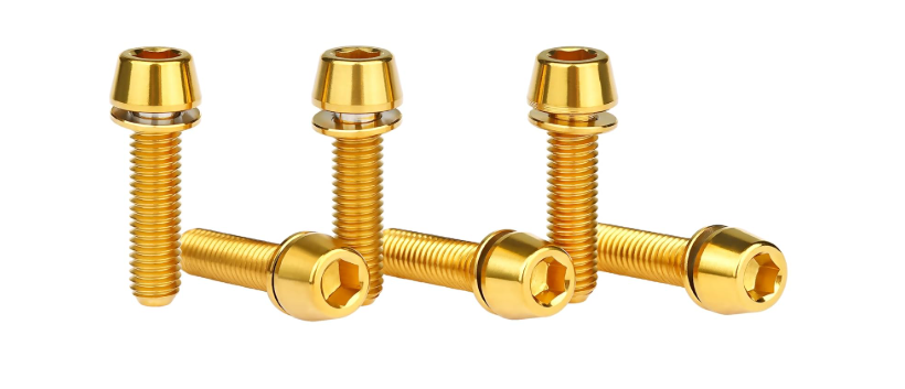 Titanium Anodized Bolt Screws Set