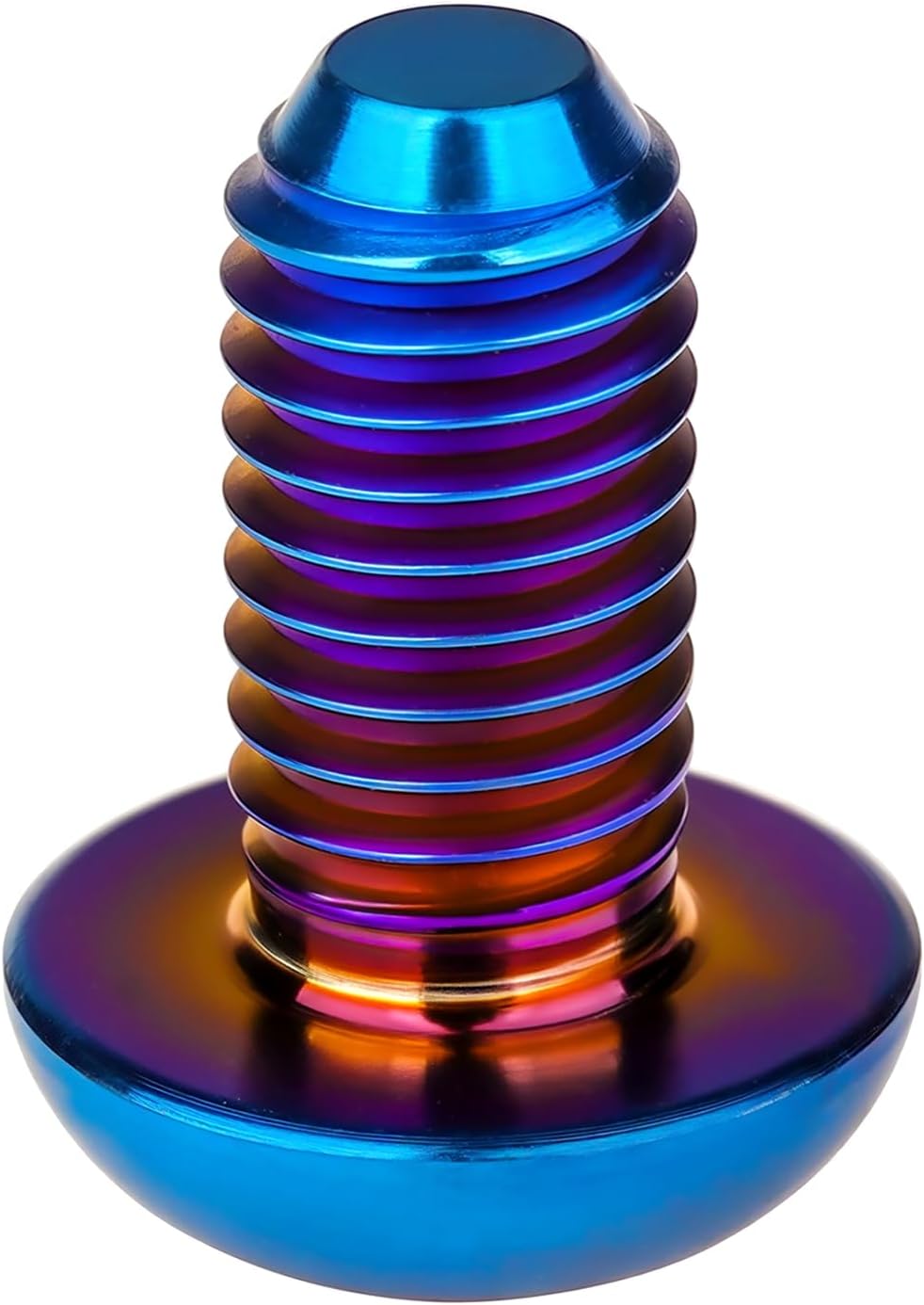 Titanium Rainbow Button Head Screws Set