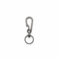 Grade 5 titanium keychain on a clean white background