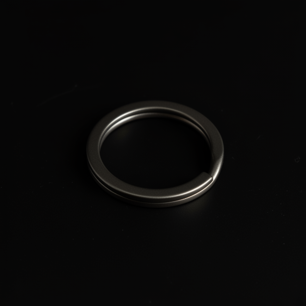 Titanium Split Key Ring