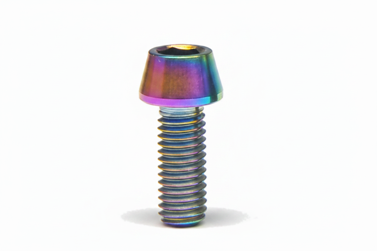 Titanium Tapered Screw Macro