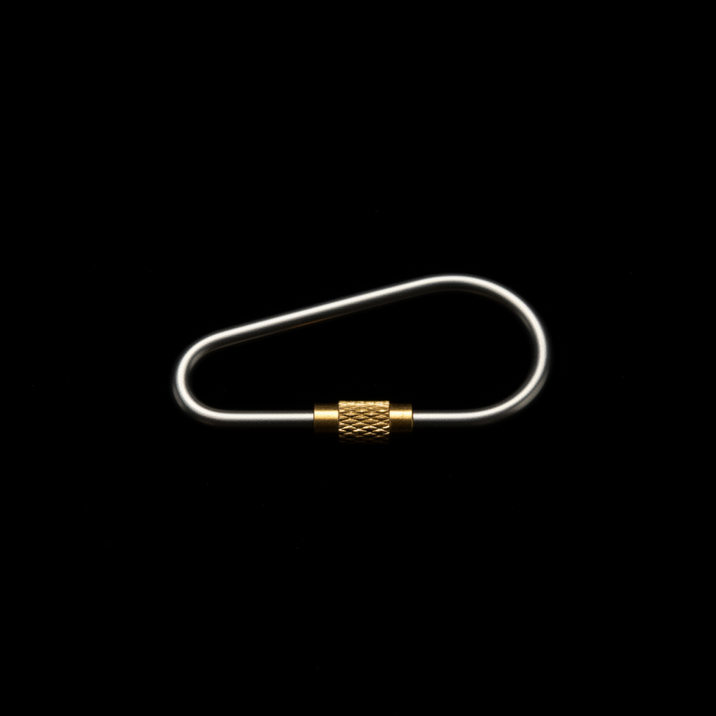 Titanium Wire Carabiner